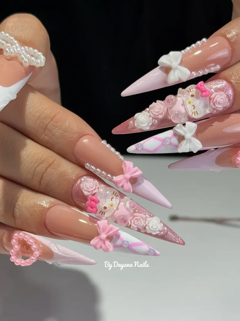 pearl princess nails