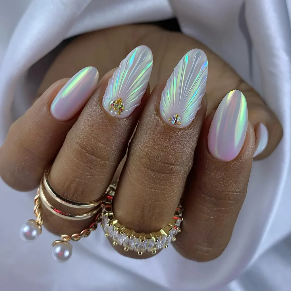 pearlescent shells
