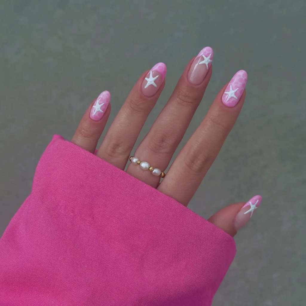 pink starfish