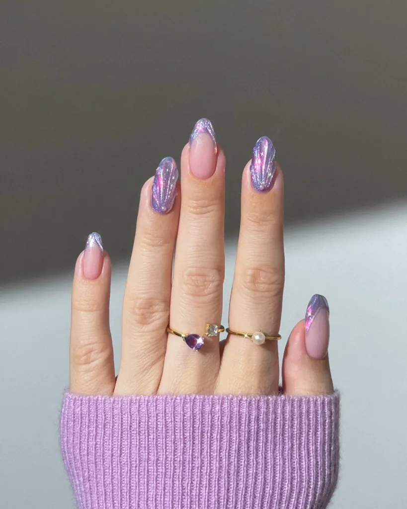 purple mermaid