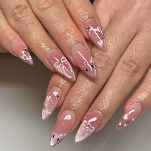hello kitty nails featured