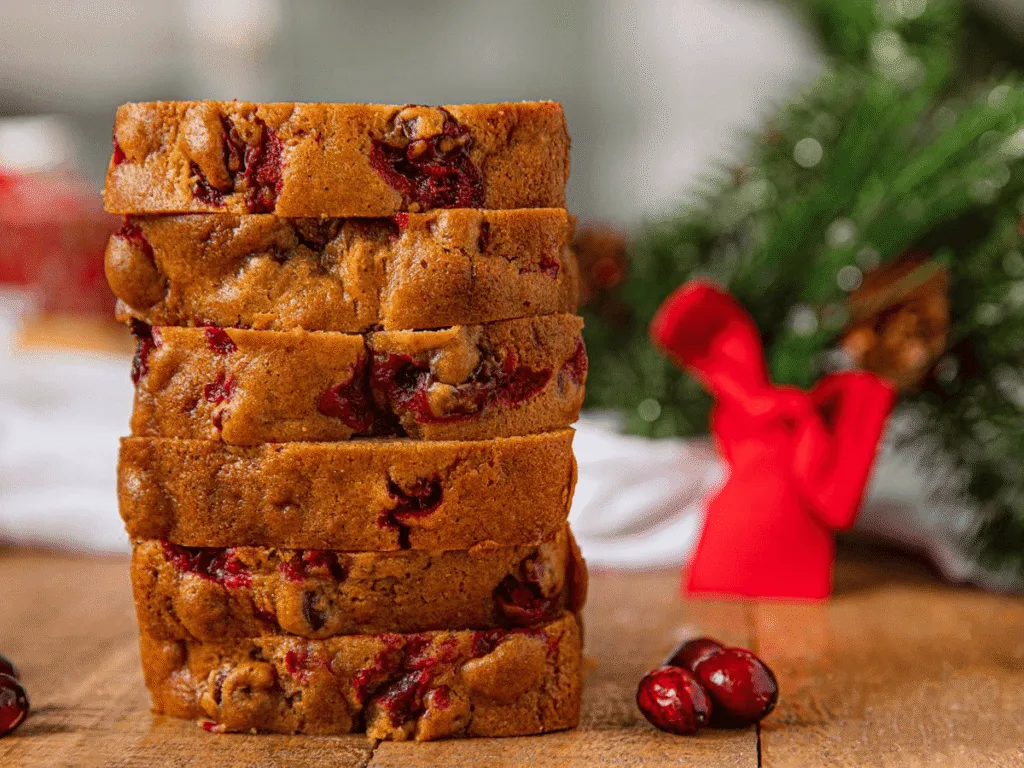 cranberry pumpkin loaf