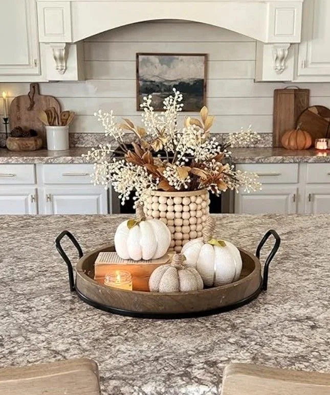 beaded vase centerpiece