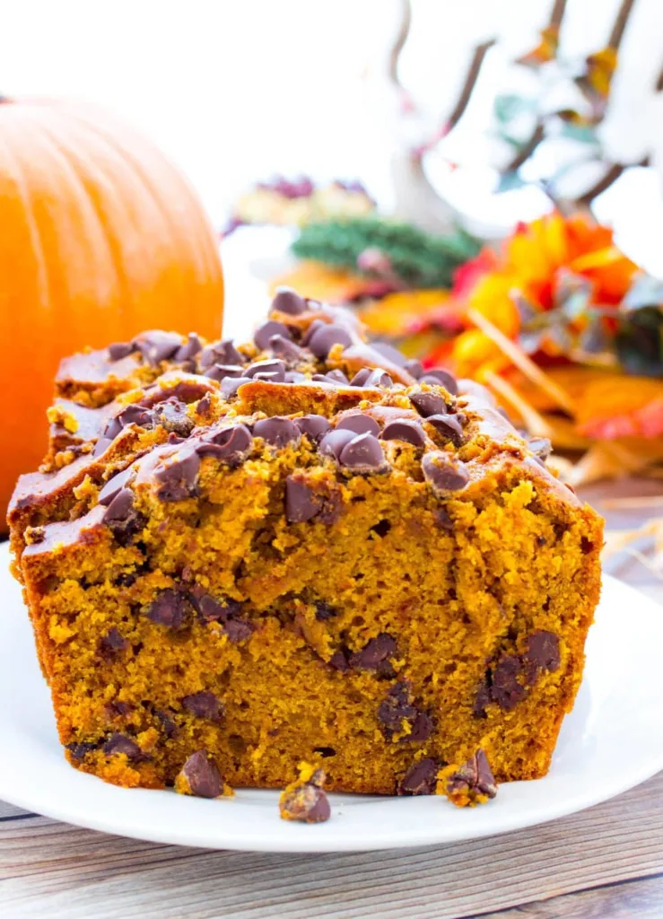 chocolate chip pumpkin bread