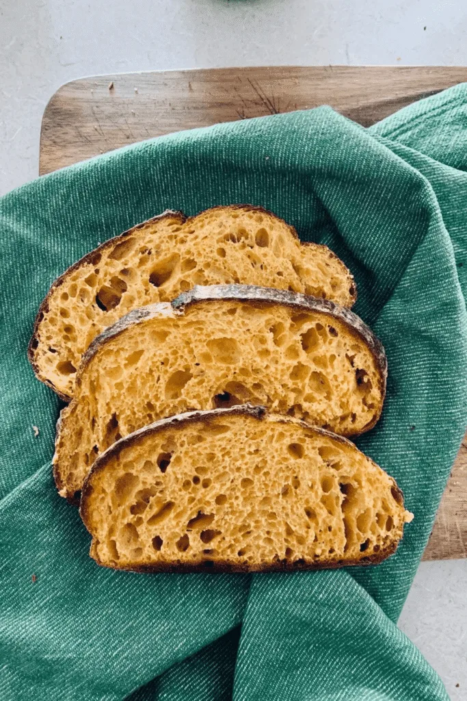 easy pumpkin sourdough bread