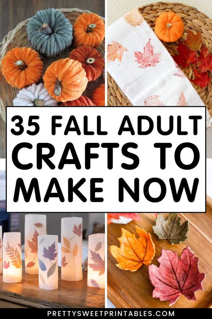 fall adult crafts