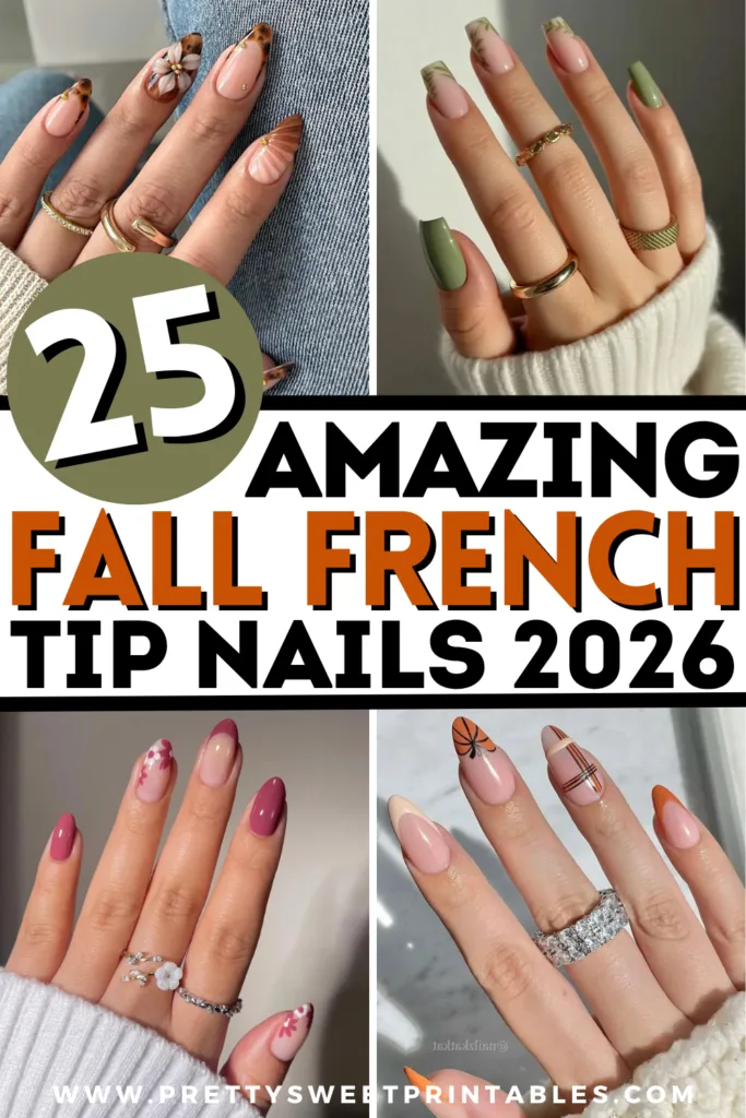 fall french tip nails fall french tip nails