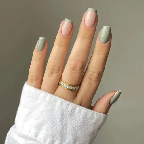 fall french tip nails featured