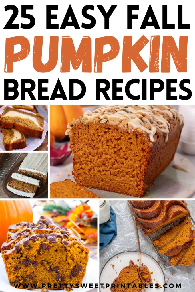 fall pumpkin bread recipes