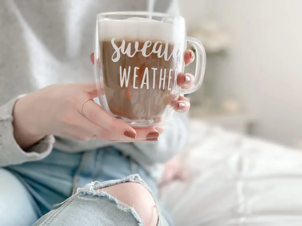 fall sweater weather mug