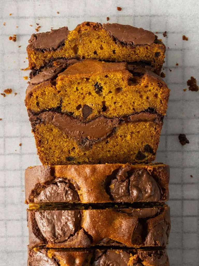 nutella pumpkin bread