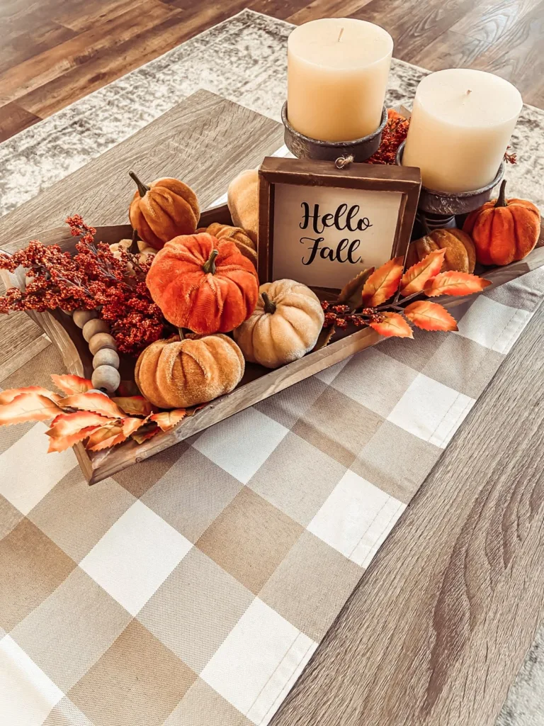 rich autumn colors for fall decor