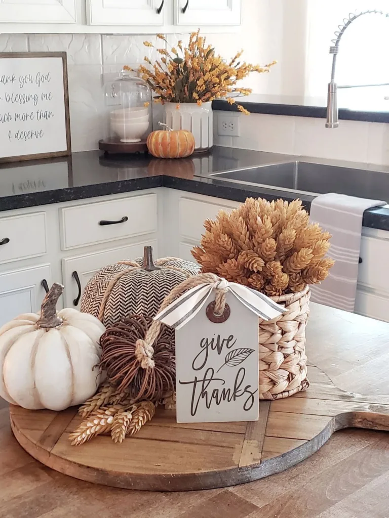 thanksgiving tray decor ideas