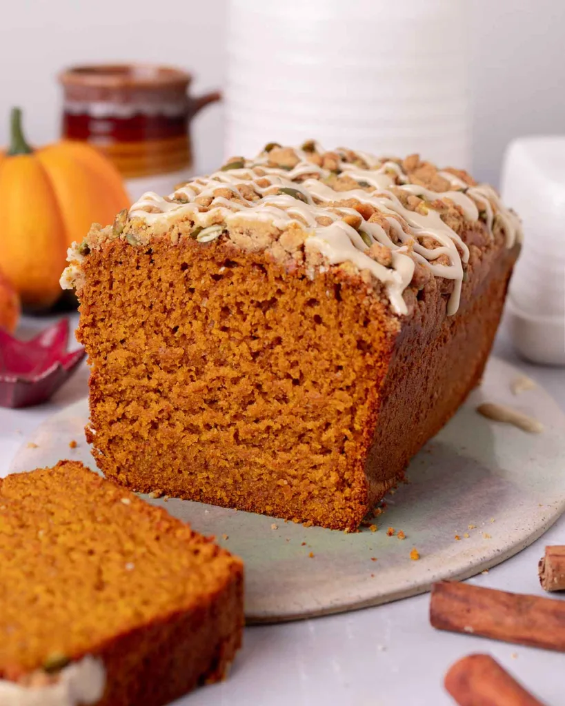 vegan pumpkin bread