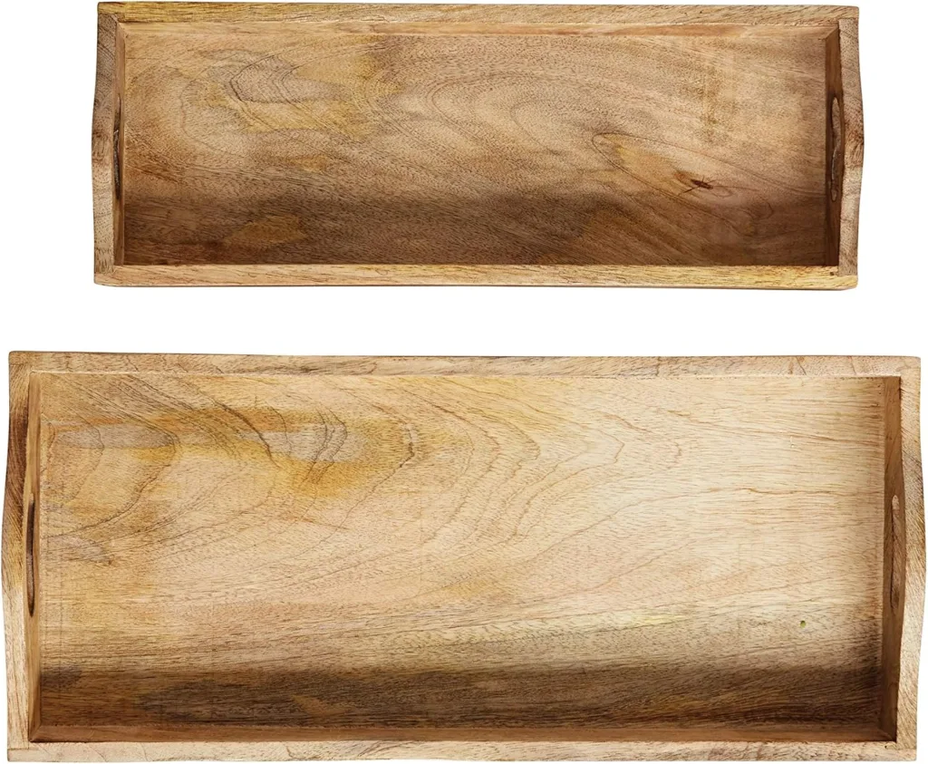 wooden tray