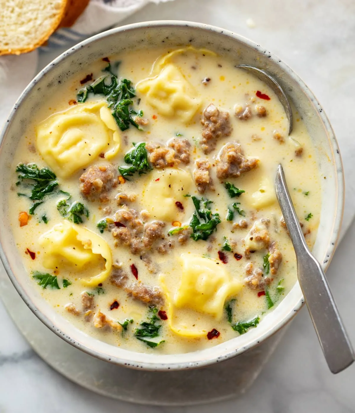 Sausage Tortellini Soup