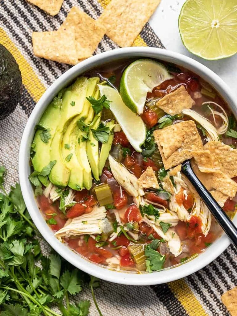 chicken avocado lime soup