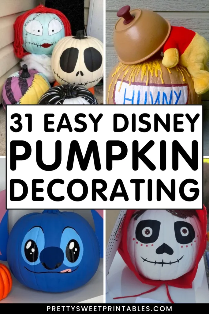 disney pumpkin decorating