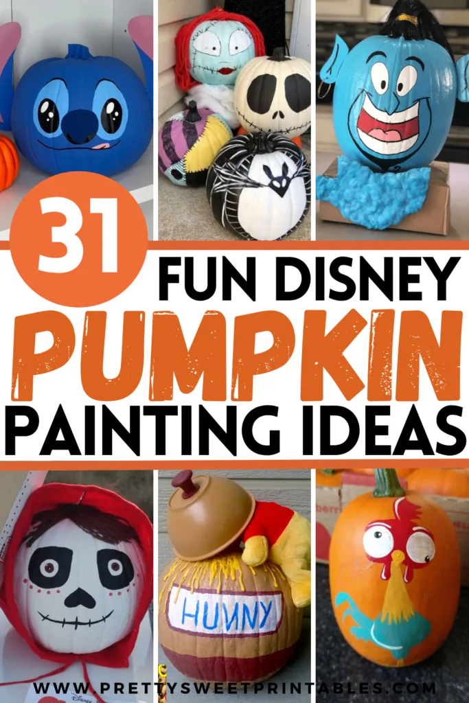 disney pumpkin painting