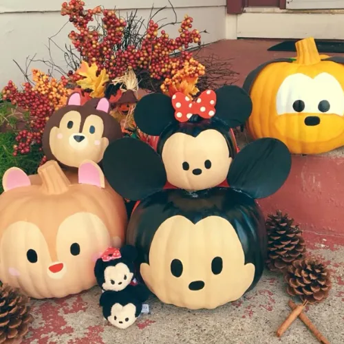 disney pumpkin painting featured