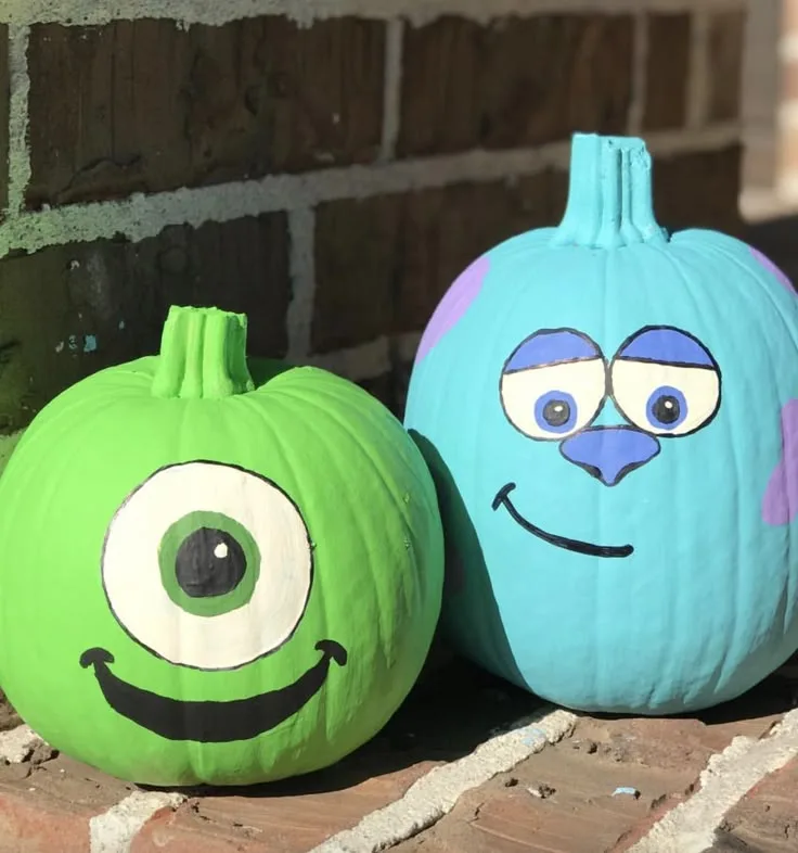 monsters inc pumpkins