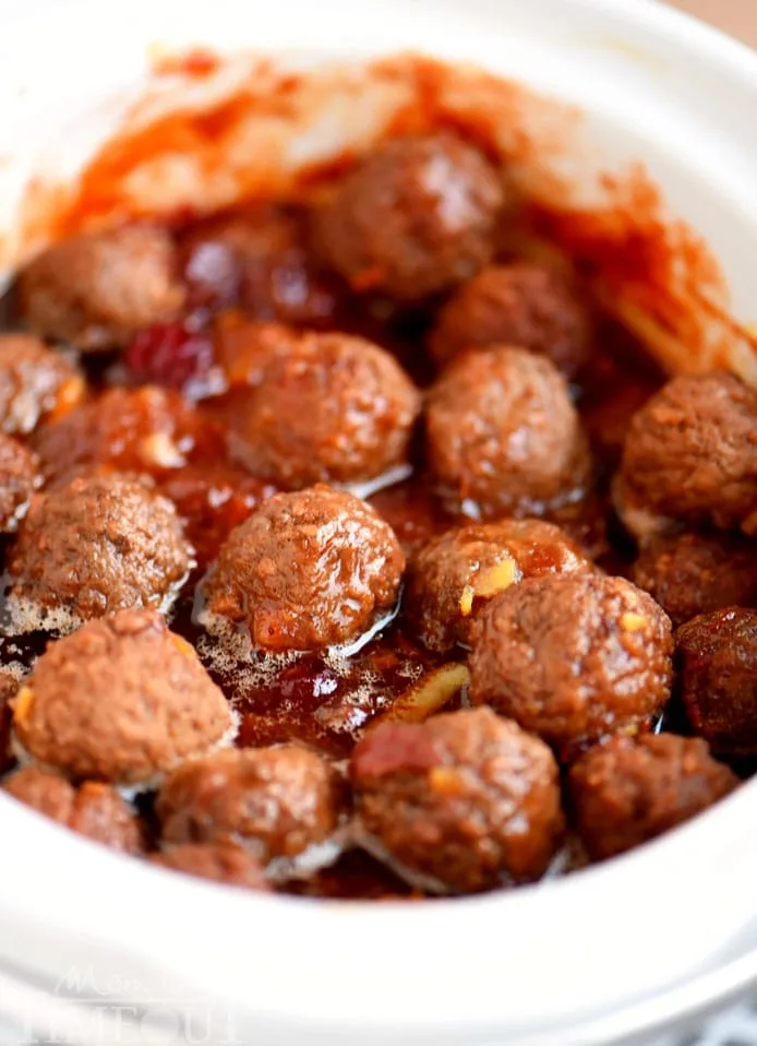 Cranberry & Orange Meatballs