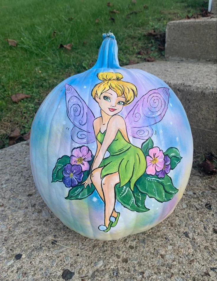 tinkerbell pumpkin