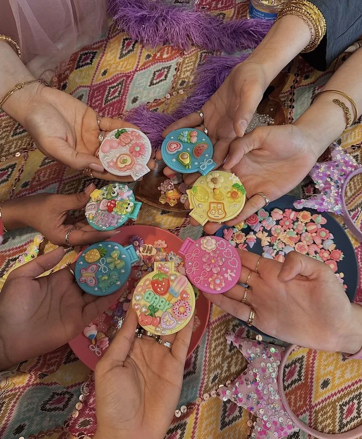 Bedazzle Compact Mirrors