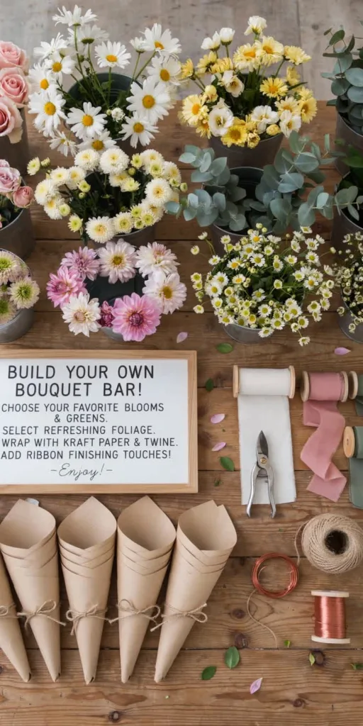 Build Your Own Bouquet Bar