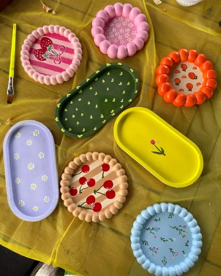 Make Air-Dry Clay Trinket Dishes