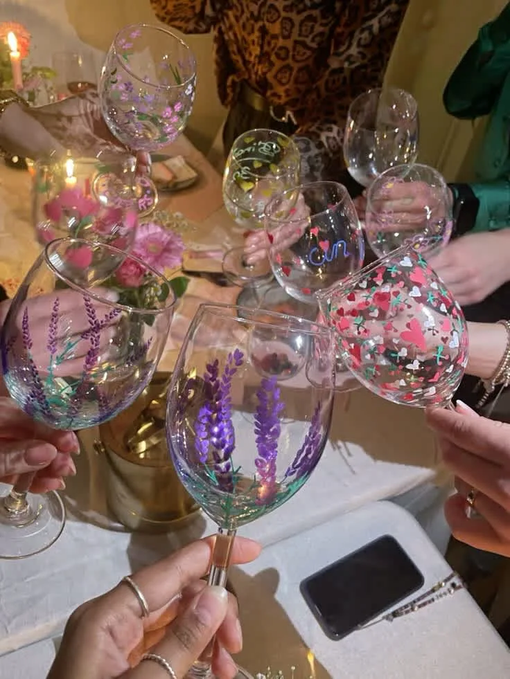 Paint Wine Glasses