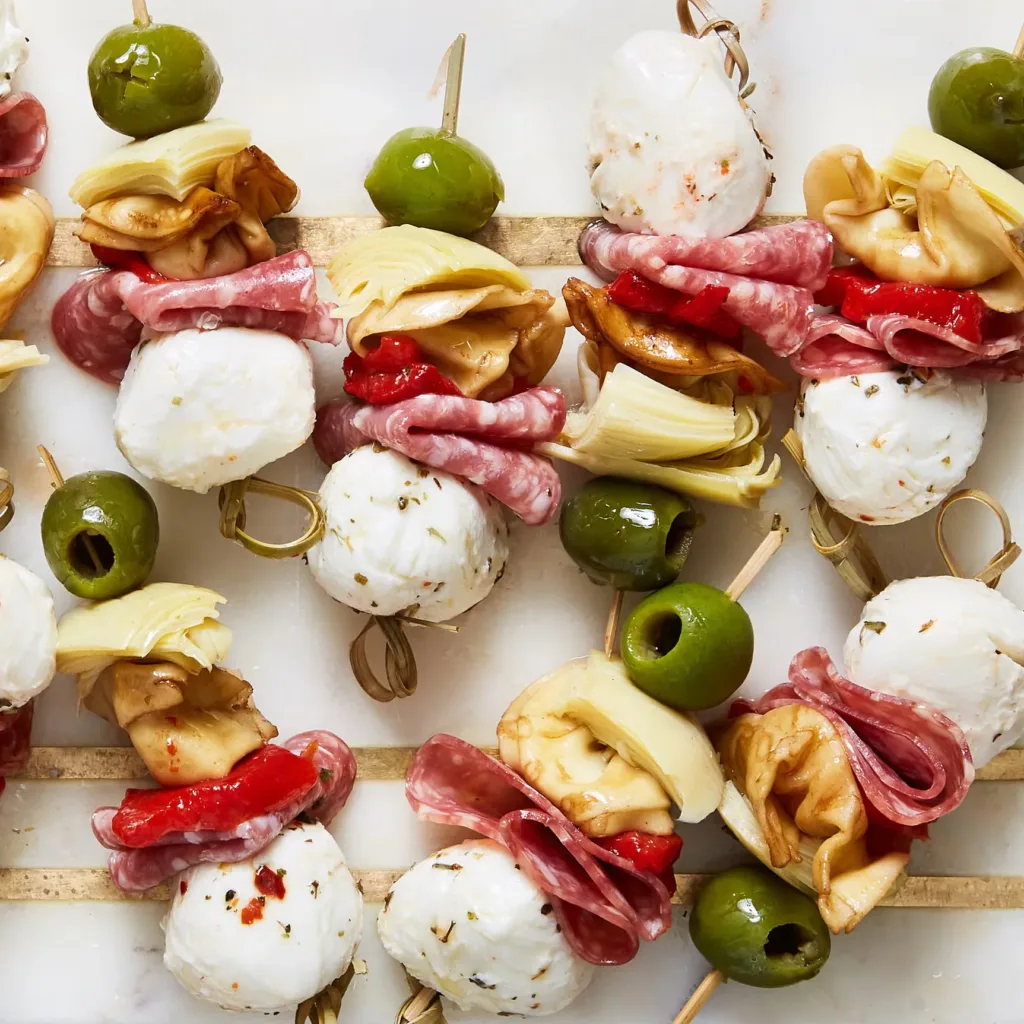 antipasto skewers