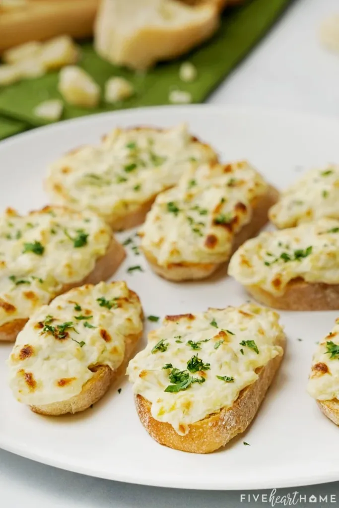 artichoke bruschetta thanksgiving finger foods
