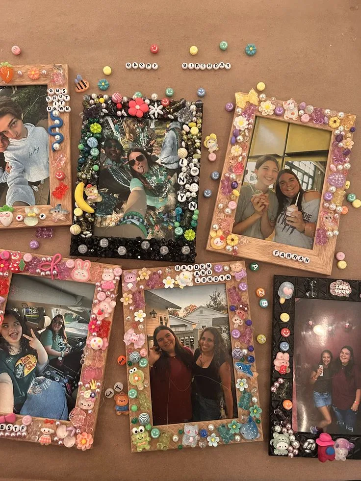 decorate picture frames