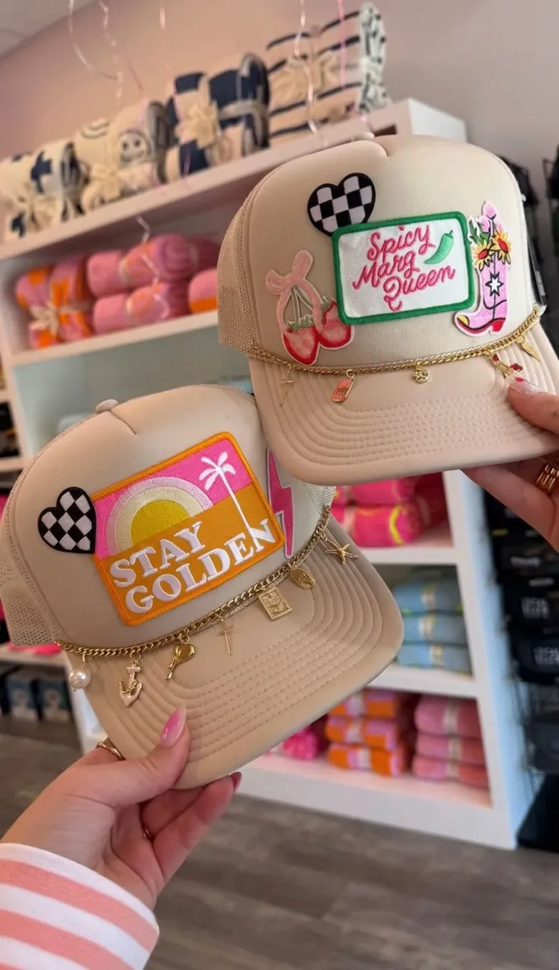 girls night craft ideas Decorate Baseball Caps