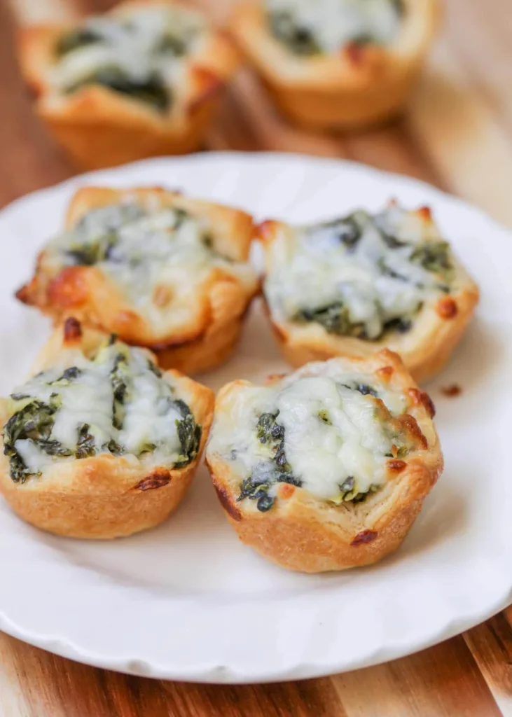 spinach dip bites make-ahead thanksgiving appetizers